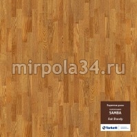 Паркетная доска Tarkett Samba Oak Brandy CL TL