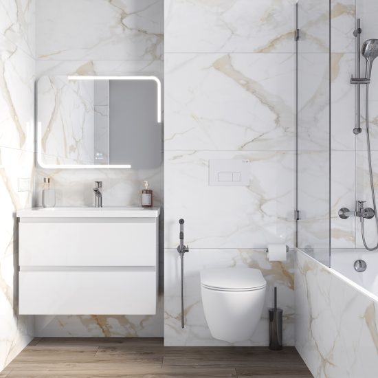 Керамогранит Ceradim Calacatta Superior белый (60 x 120)